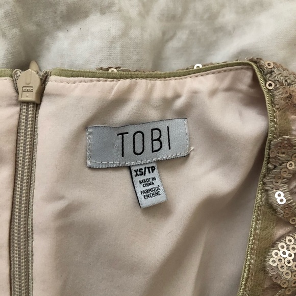 Tobi Champagne Cocktail Dress - Picture 3 of 3